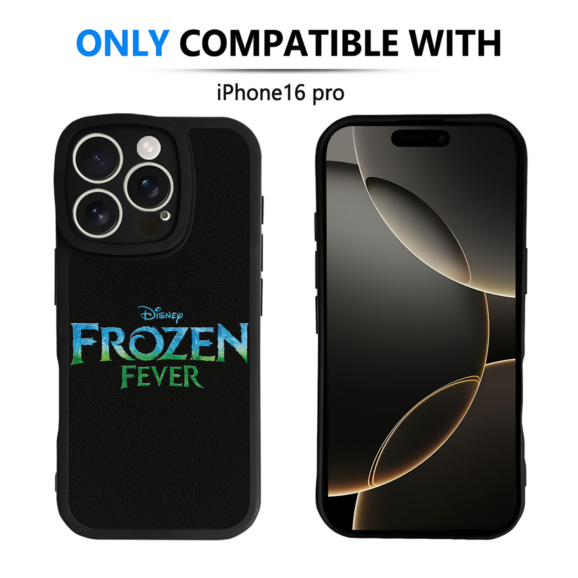 （画像用） アナと雪の女王 アンナ エルサ Frozen Anna Elsa 【iPhone 16シリーズ対応】シリコンスマホケース（レザー調） 材質：シリコン